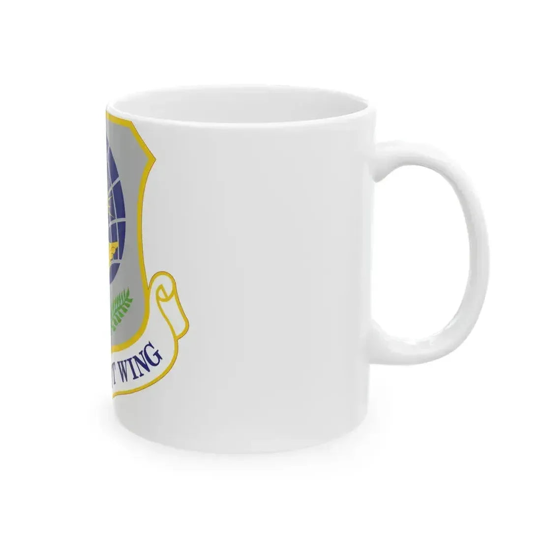 62d Airlift Wing (U.S. Air Force) White Coffee Mug - Go Mug Yourself