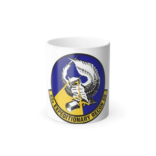 62d Expeditionary Reconnaissance Squadron (U.S. Air Force) Color Changing Coffee Mug 11oz - Go Mug Yourself