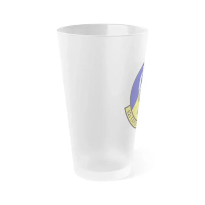 62d Expeditionary Reconnaissance Squadron (U.S. Air Force) Frosted Pint Glass 16oz - Go Mug Yourself