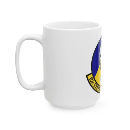 62d Expeditionary Reconnaissance Squadron (U.S. Air Force) White Coffee Mug - Go Mug Yourself