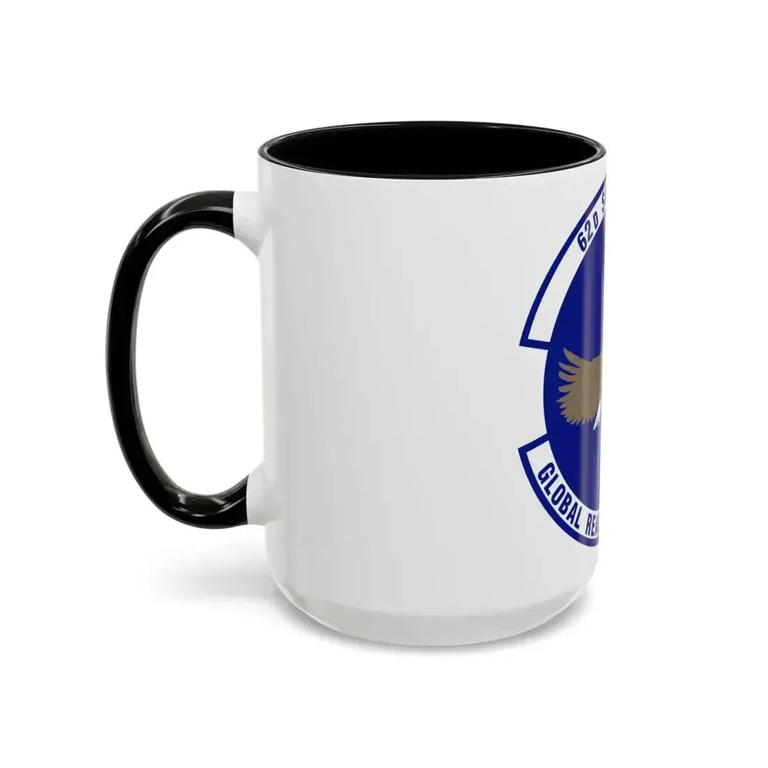62d Supply Squadron (U.S. Air Force) Accent Coffee Mug - Go Mug Yourself