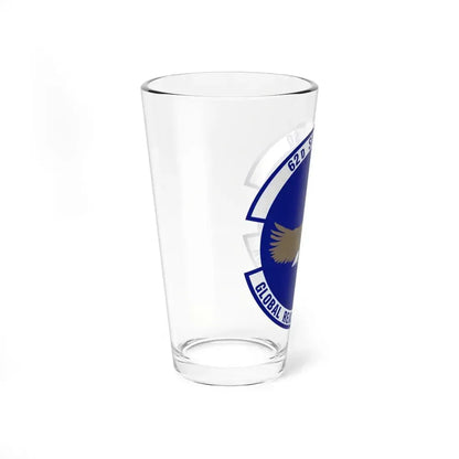 62d Supply Squadron (U.S. Air Force) Pint Glass 16oz - Go Mug Yourself
