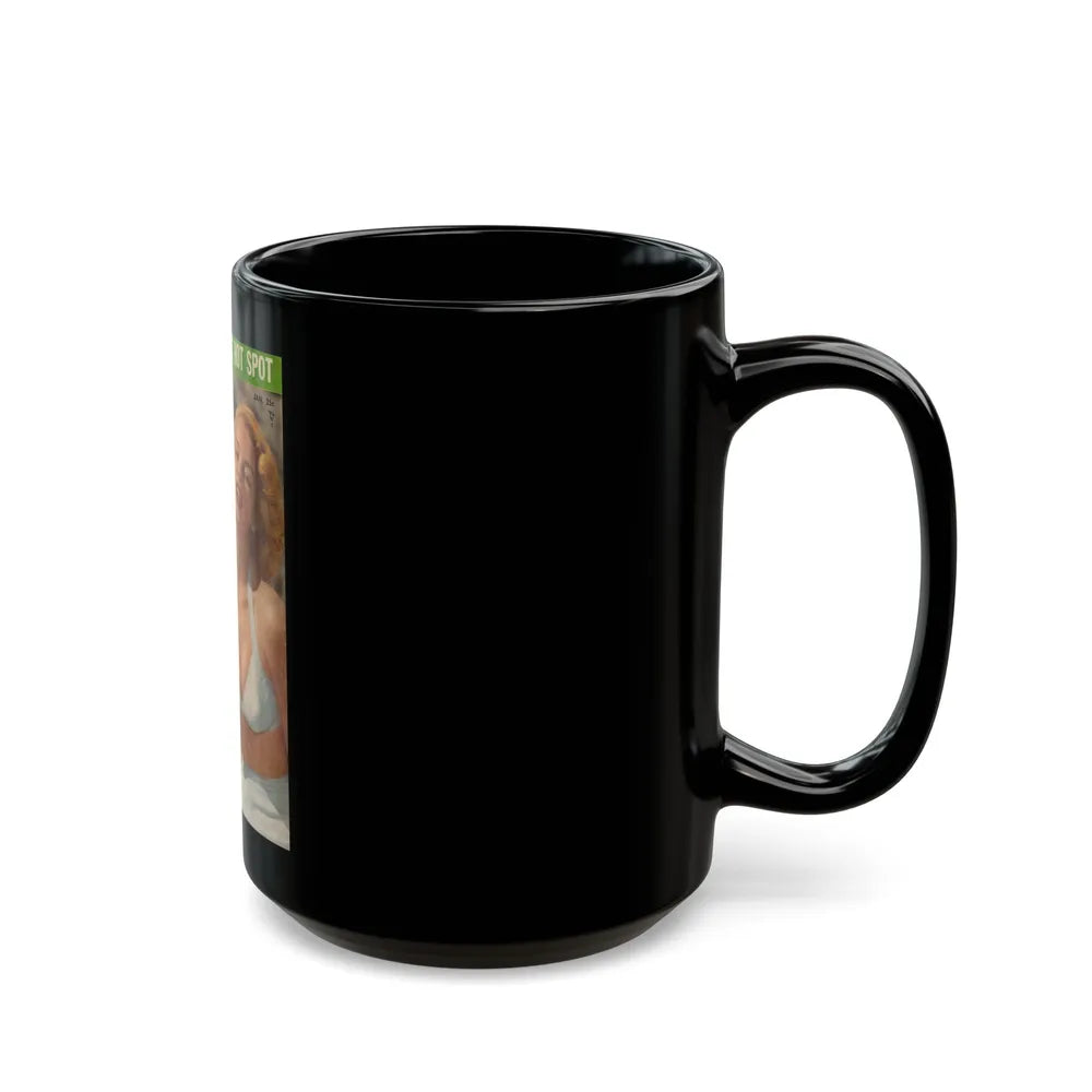 Eve Meyer #09 - Mag. Cover (Vintage Female Icon) Black Coffee Mug-Go Mug Yourself