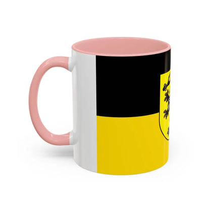 Flag of Goppingen Germany - Accent Coffee Mug-Go Mug Yourself