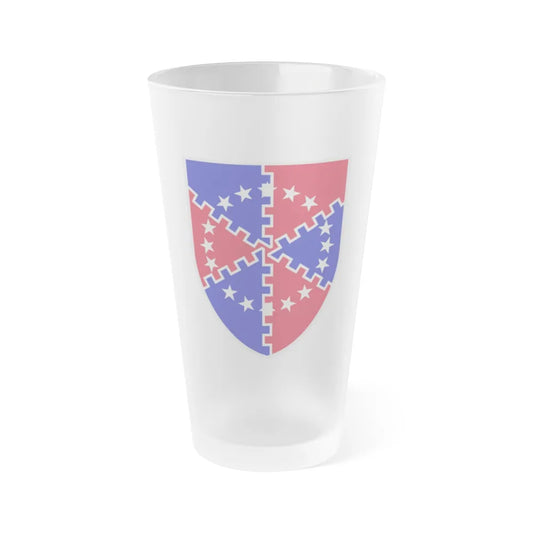 62nd Air Defense Artillery Regiment (U.S. Army) Frosted Pint Glass 16oz-Go Mug Yourself