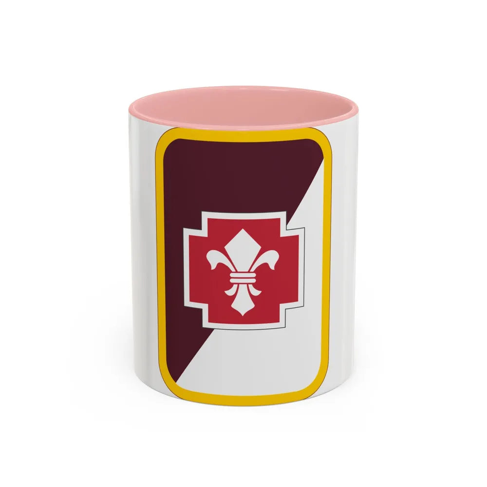 62nd Medical Brigade (U.S. Army) Accent Coffee Mug-11oz-Pink-Go Mug Yourself