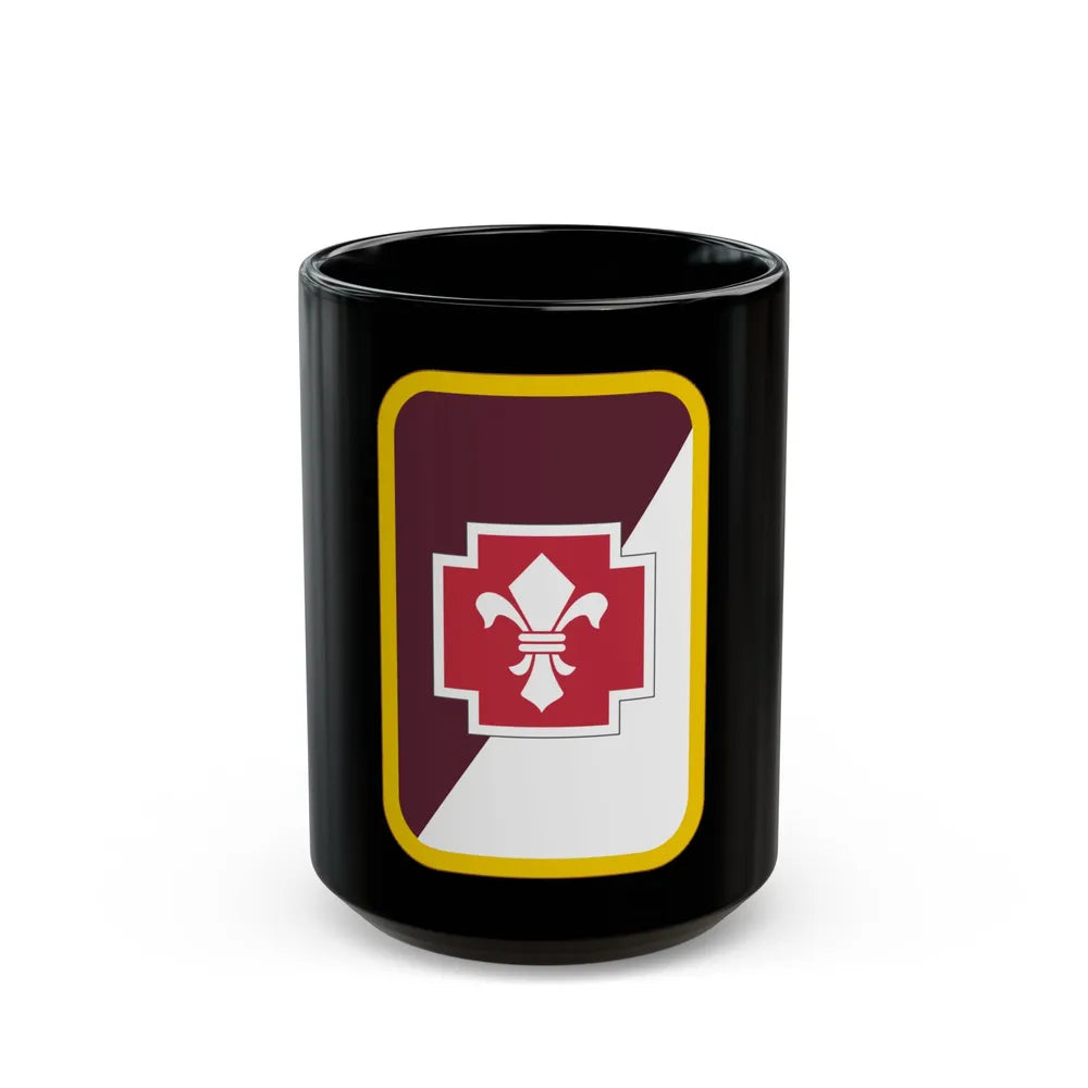 62nd Medical Brigade (U.S. Army) Black Coffee Mug-15oz-Go Mug Yourself