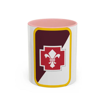 62nd Medical Brigade (U.S. Army) Accent Coffee Mug 11oz Pink - Go Mug Yourself