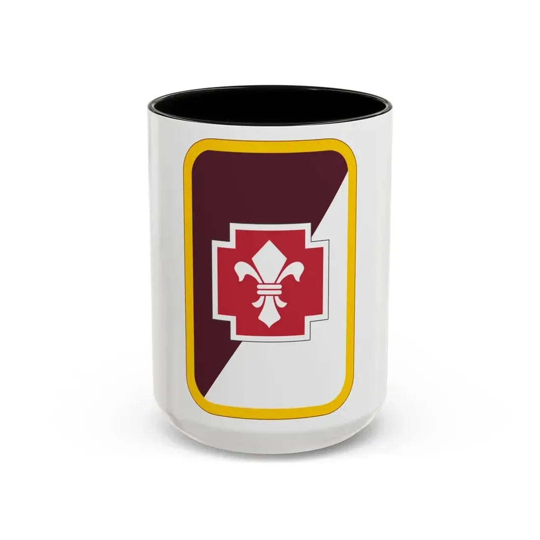 62nd Medical Brigade (U.S. Army) Accent Coffee Mug 15oz Black - Go Mug Yourself