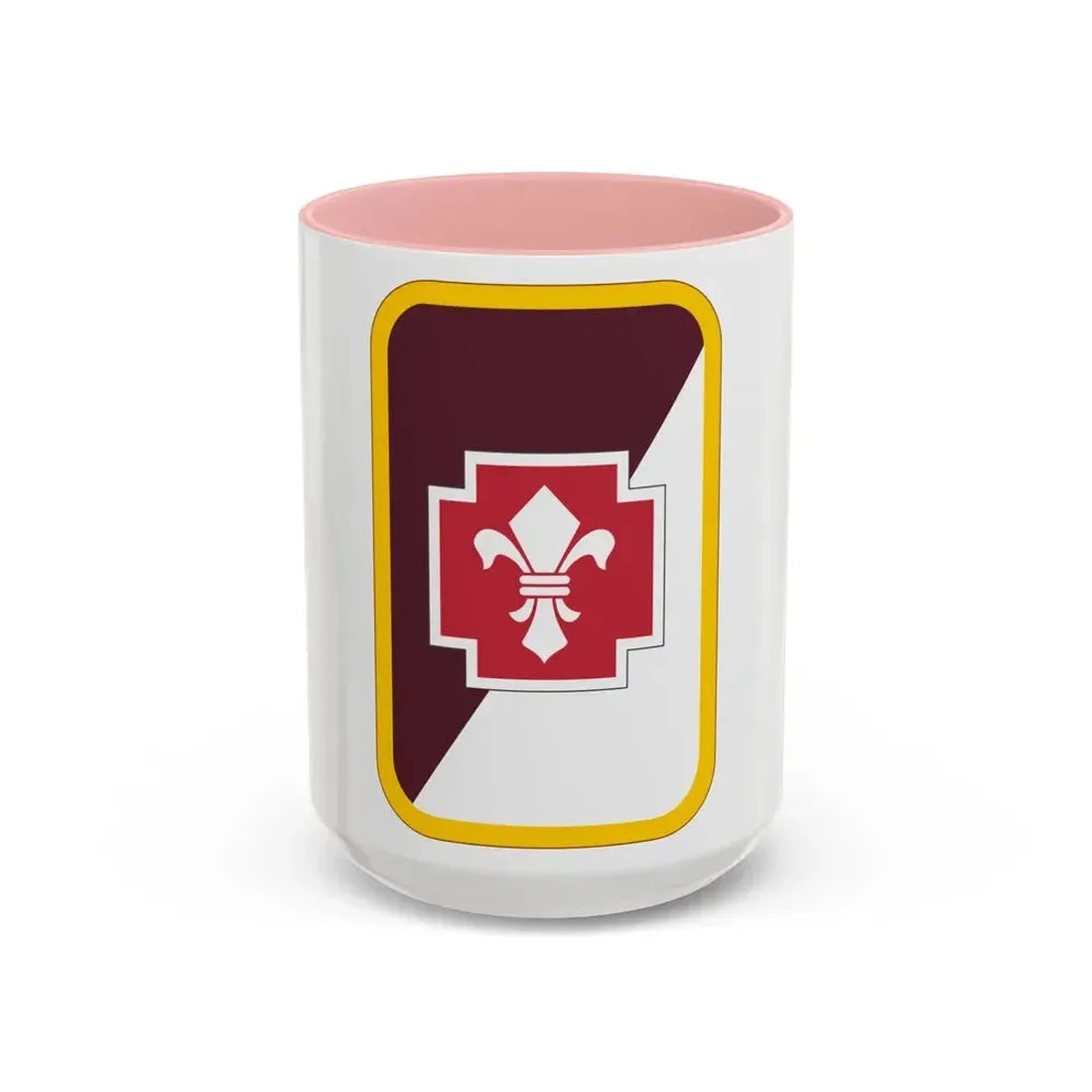 62nd Medical Brigade (U.S. Army) Accent Coffee Mug 15oz Pink - Go Mug Yourself
