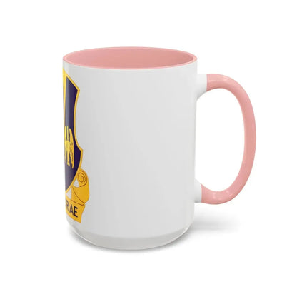 63 Antiaircraft Artillery Battalion (U.S. Army) Accent Coffee Mug - Go Mug Yourself