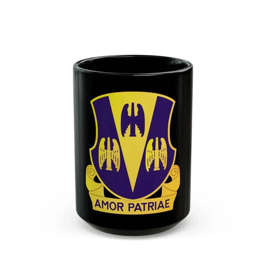 63 Antiaircraft Artillery Battalion (U.S. Army) Black Coffee Mug 15oz - Go Mug Yourself