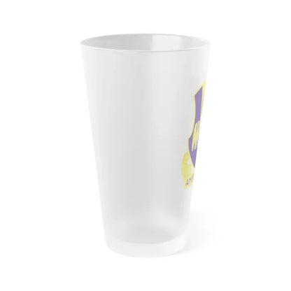 63 Antiaircraft Artillery Battalion (U.S. Army) Frosted Pint Glass 16oz - Go Mug Yourself