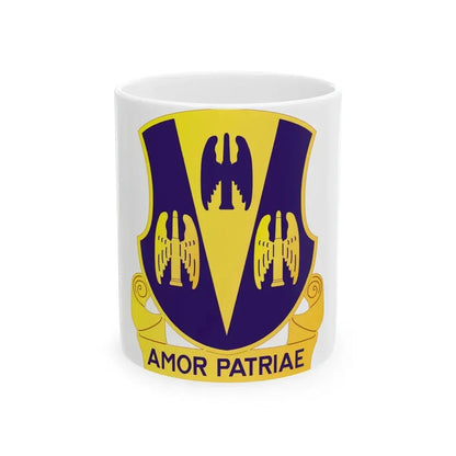 63 Antiaircraft Artillery Battalion (U.S. Army) White Coffee Mug 11oz - Go Mug Yourself