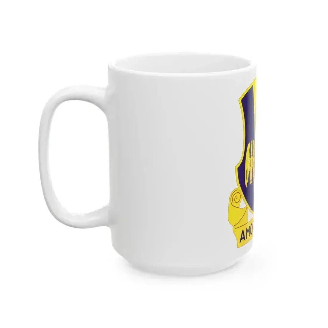 63 Antiaircraft Artillery Battalion (U.S. Army) White Coffee Mug - Go Mug Yourself
