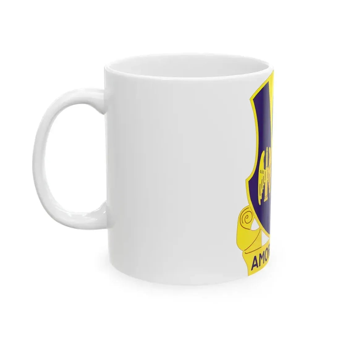 63 Antiaircraft Artillery Battalion (U.S. Army) White Coffee Mug - Go Mug Yourself