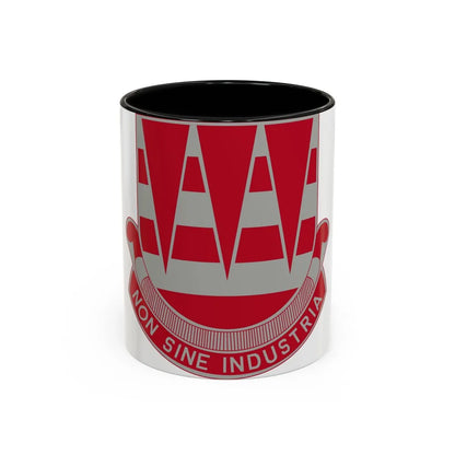 63 Engineer Battalion (U.S. Army) Accent Coffee Mug-Go Mug Yourself