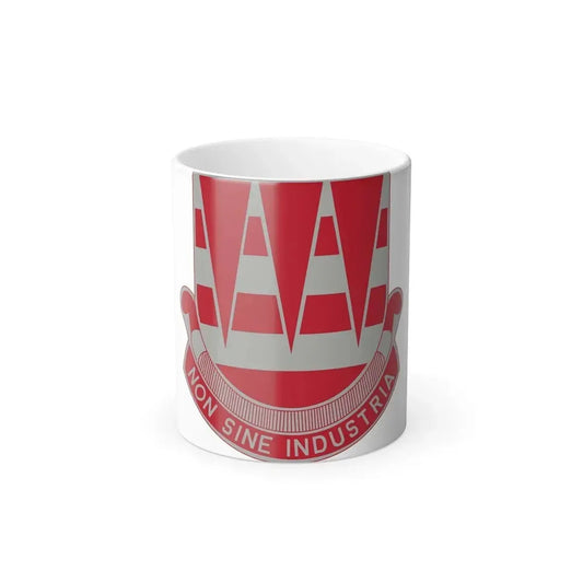 63 Engineer Battalion (U.S. Army) Color Changing Coffee Mug 11oz - Go Mug Yourself