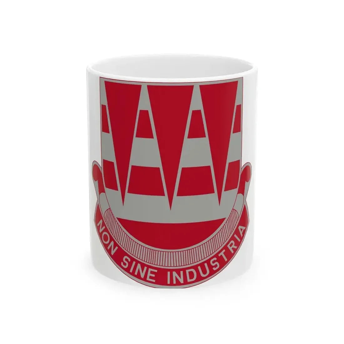 63 Engineer Battalion (U.S. Army) White Coffee Mug 11oz - Go Mug Yourself