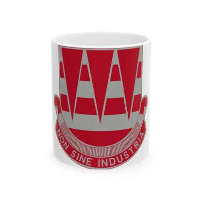 63 Engineer Battalion (U.S. Army) White Coffee Mug 11oz - Go Mug Yourself