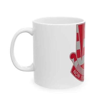 63 Engineer Battalion (U.S. Army) White Coffee Mug - Go Mug Yourself