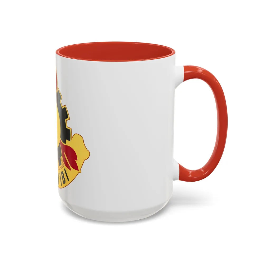 63 Maintenance Battalion (U.S. Army) Accent Coffee Mug-Go Mug Yourself