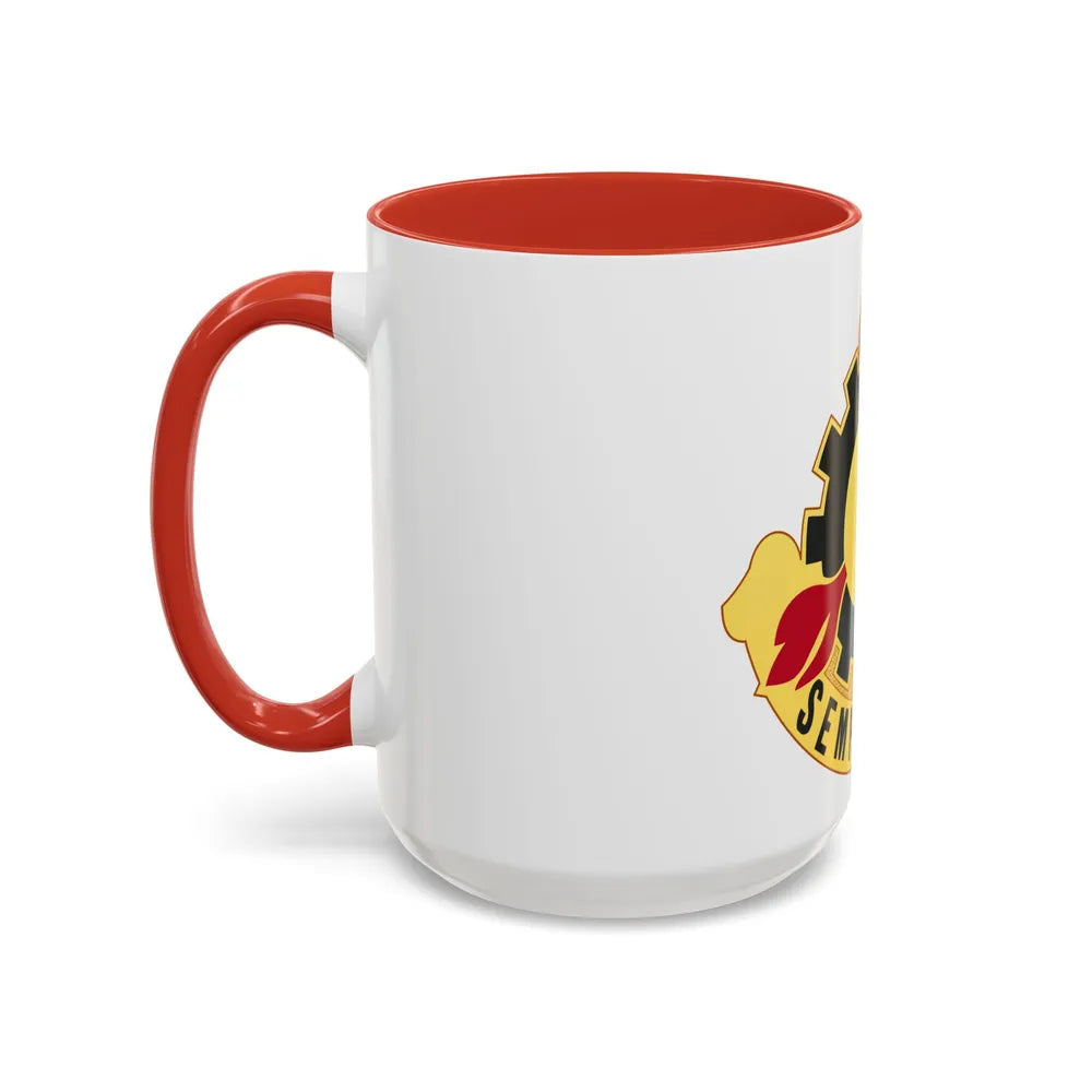 63 Maintenance Battalion (U.S. Army) Accent Coffee Mug-Go Mug Yourself