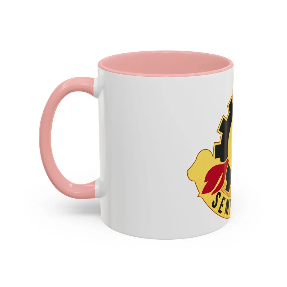 63 Maintenance Battalion (U.S. Army) Accent Coffee Mug-Go Mug Yourself