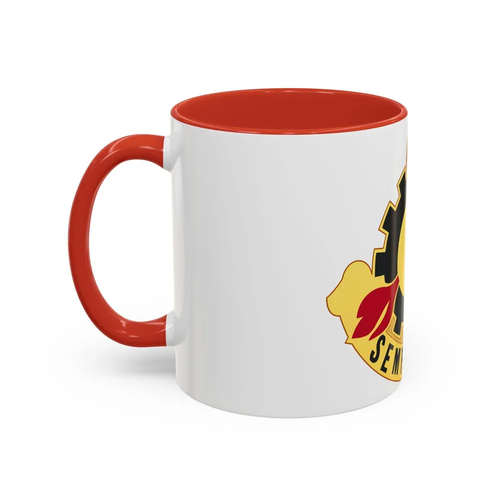 63 Maintenance Battalion (U.S. Army) Accent Coffee Mug-Go Mug Yourself