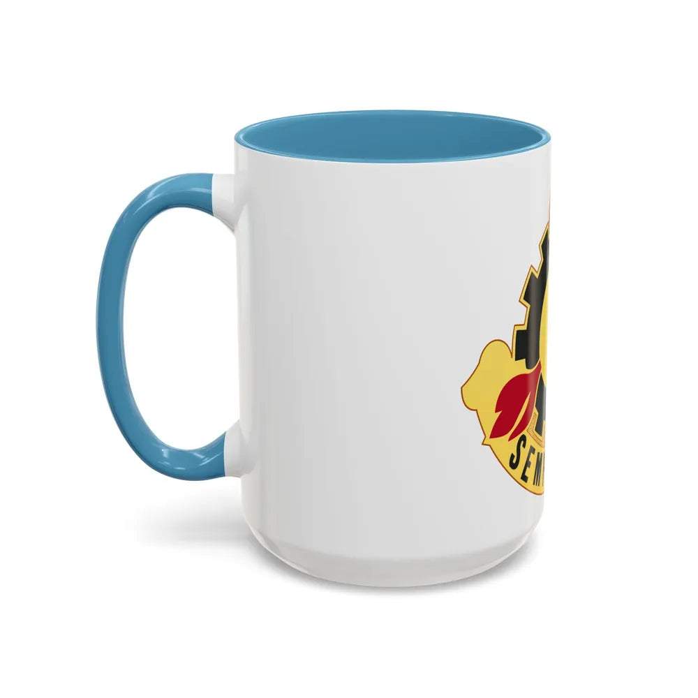 63 Maintenance Battalion (U.S. Army) Accent Coffee Mug-Go Mug Yourself