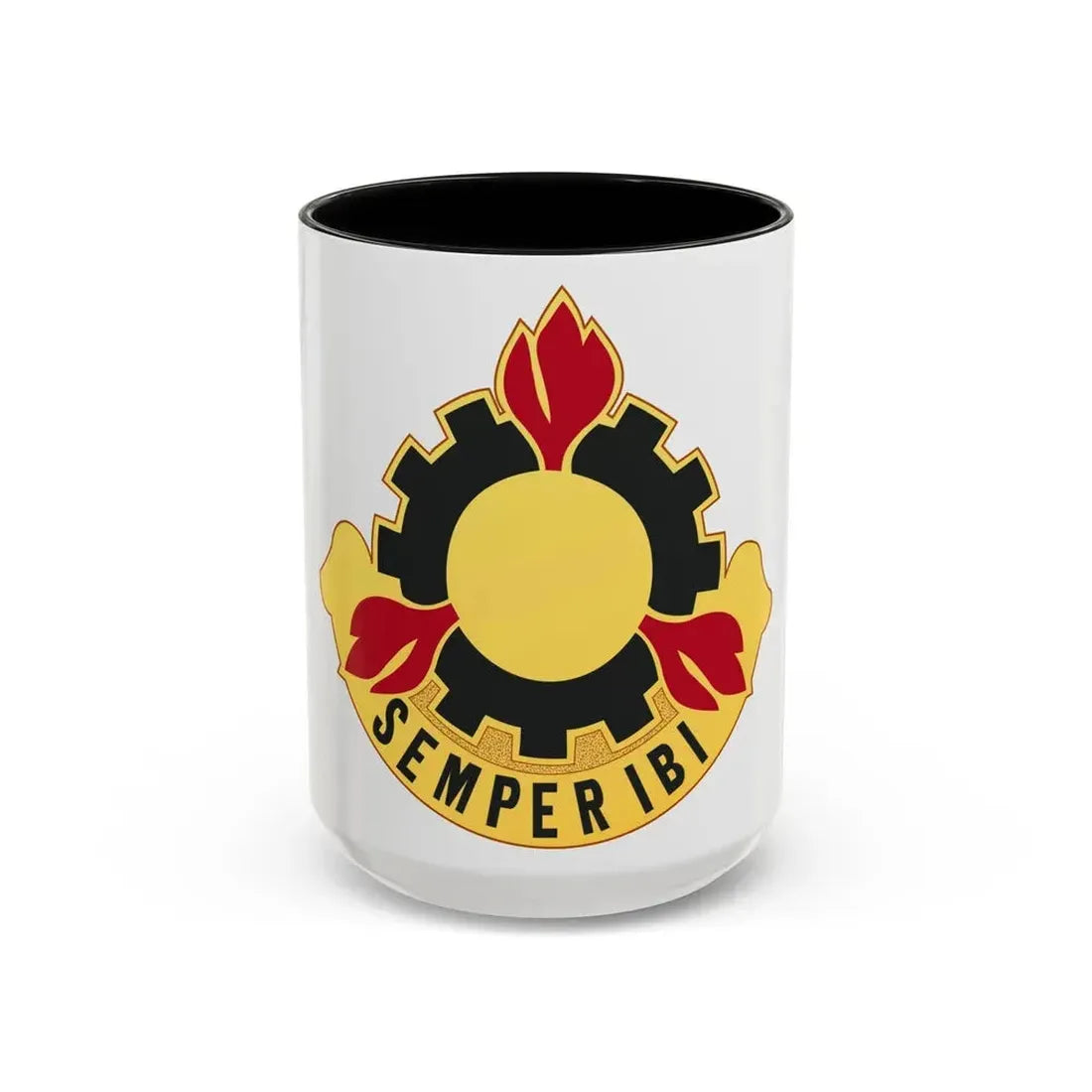 63 Maintenance Battalion (U.S. Army) Accent Coffee Mug 15oz Black - Go Mug Yourself