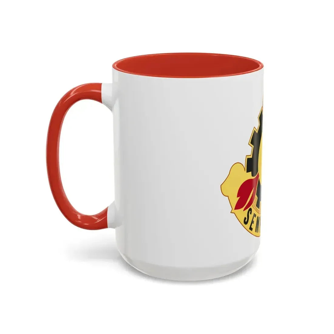 63 Maintenance Battalion (U.S. Army) Accent Coffee Mug - Go Mug Yourself
