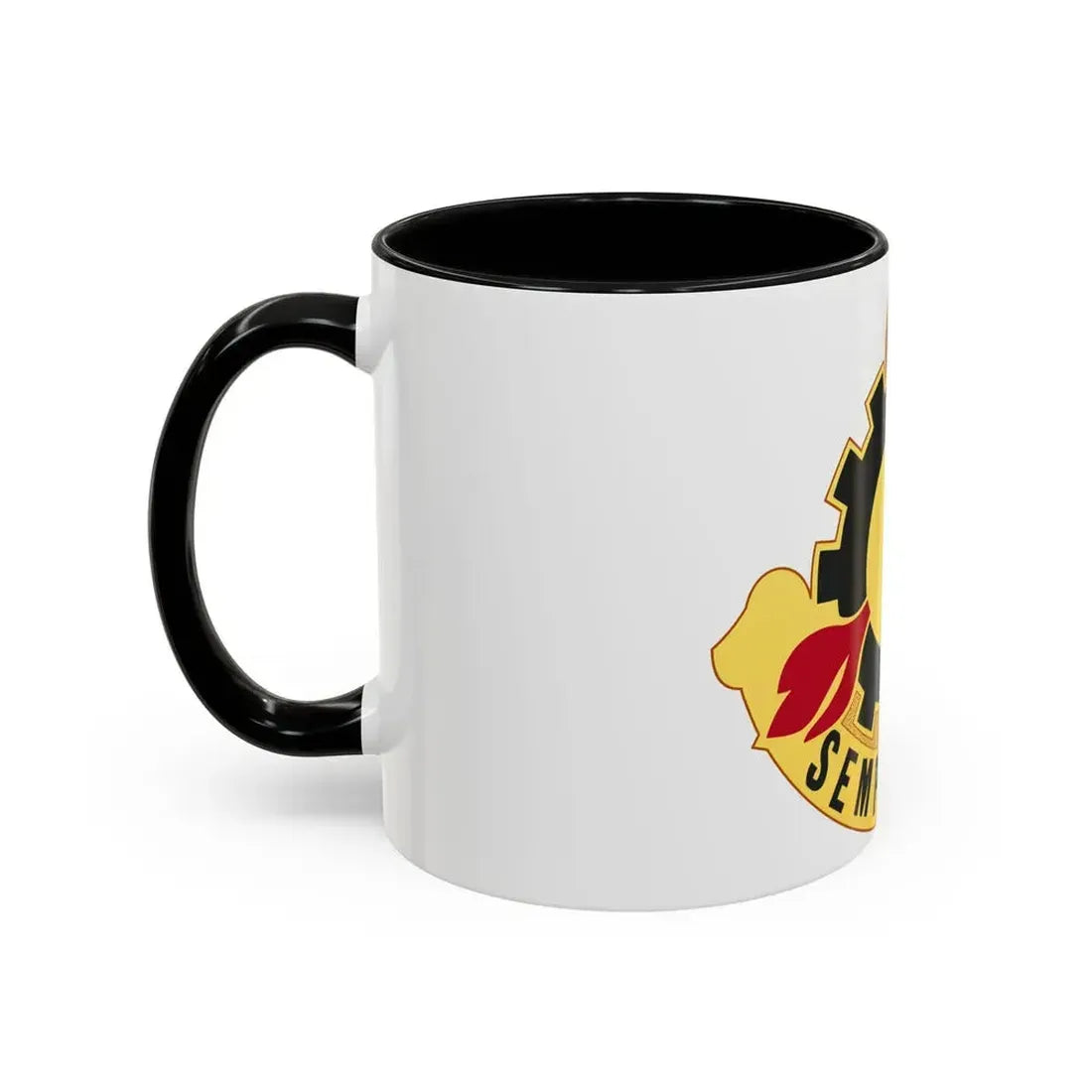 63 Maintenance Battalion (U.S. Army) Accent Coffee Mug - Go Mug Yourself