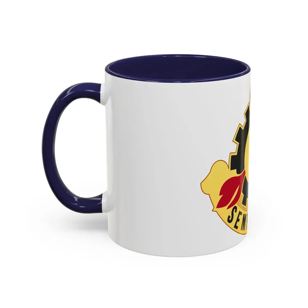 63 Maintenance Battalion (U.S. Army) Accent Coffee Mug - Go Mug Yourself