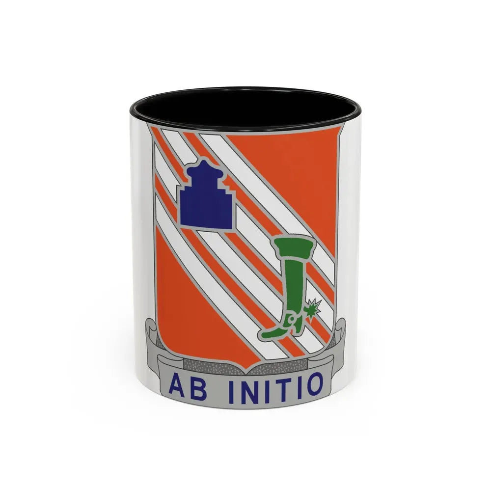 63 Signal Battalion (U.S. Army) Accent Coffee Mug 11oz Black - Go Mug Yourself