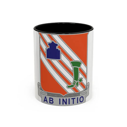 63 Signal Battalion (U.S. Army) Accent Coffee Mug 11oz Black - Go Mug Yourself