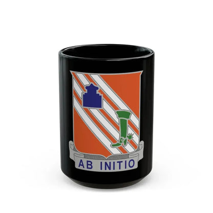 63 Signal Battalion (U.S. Army) Black Coffee Mug 15oz - Go Mug Yourself