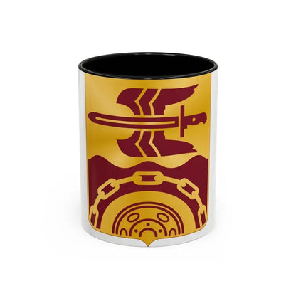 63 Transportation Battalion (U.S. Army) Accent Coffee Mug 11oz Black - Go Mug Yourself