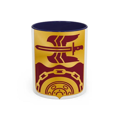 63 Transportation Battalion (U.S. Army) Accent Coffee Mug 11oz Navy - Go Mug Yourself
