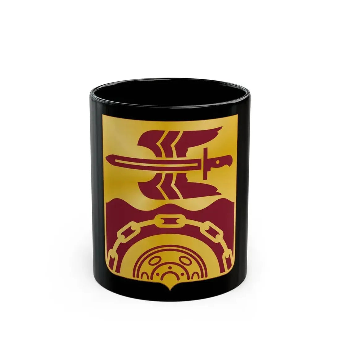 63 Transportation Battalion (U.S. Army) Black Coffee Mug - Go Mug Yourself