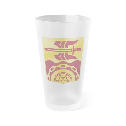 63 Transportation Battalion (U.S. Army) Frosted Pint Glass 16oz Default Title - Go Mug Yourself