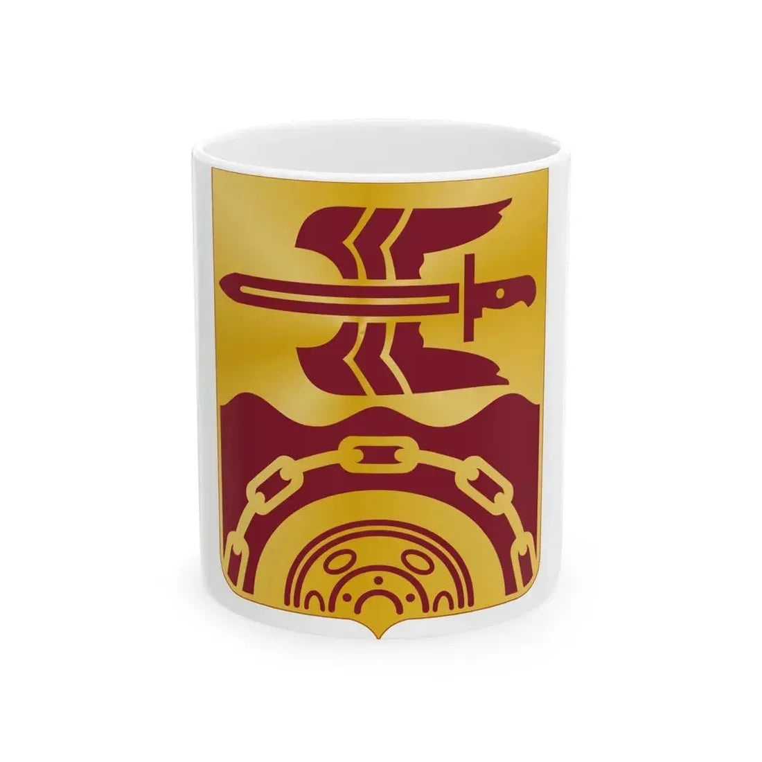 63 Transportation Battalion (U.S. Army) White Coffee Mug 11oz - Go Mug Yourself