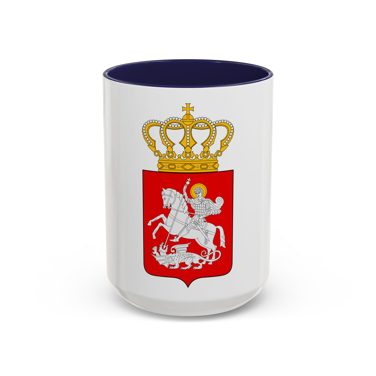 Lesser coat of arms of Georgia - Accent Coffee Mug