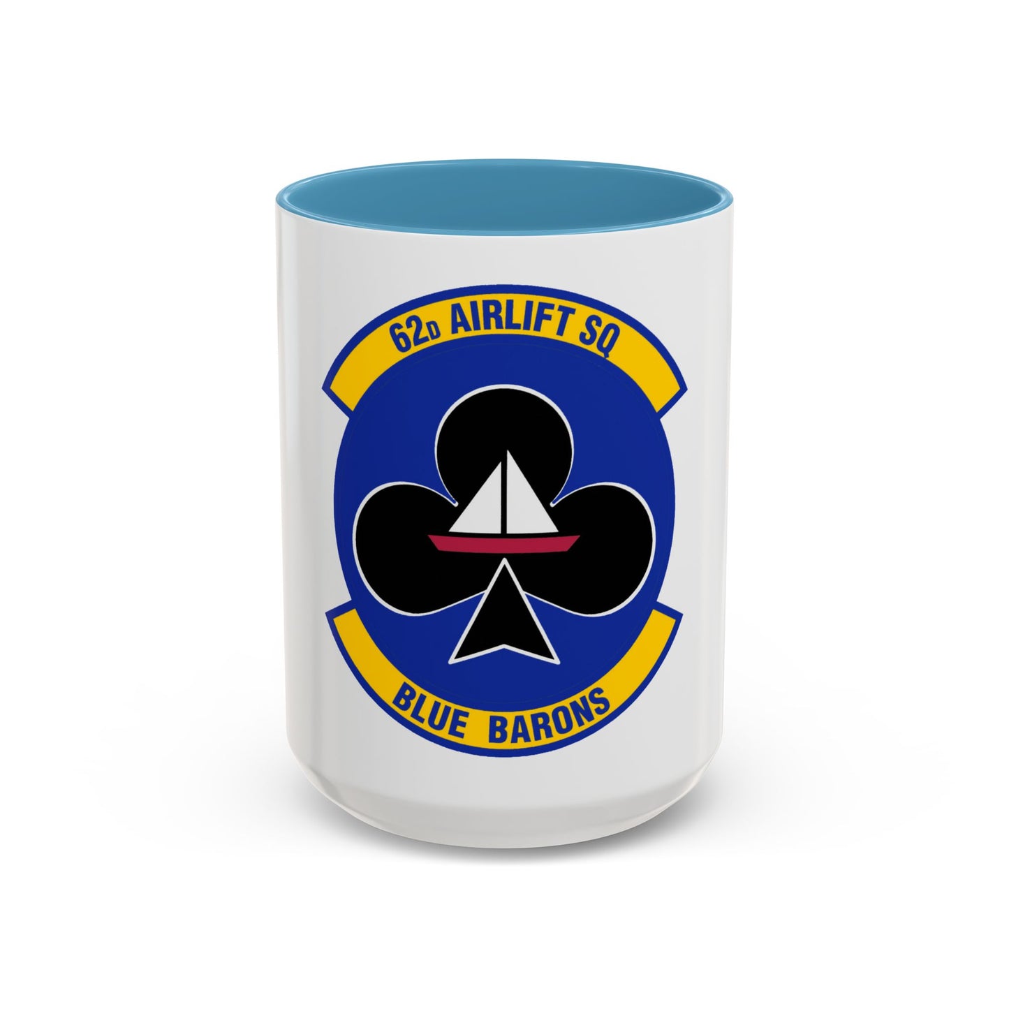 62 Airlift Squadron (U.S. Air Force) Accent Coffee Mug