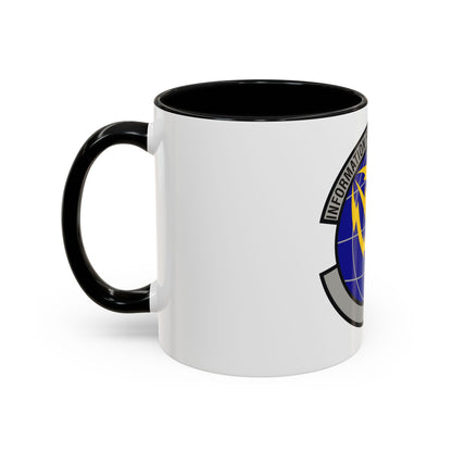 50 Communications Squadron USSF (U.S. Air Force) Accent Coffee Mug