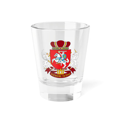 Coat of arms of the Seimas of Lithuania - Shot Glass 1.5oz