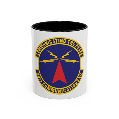 36th Communications Squadron (U.S. Air Force) Accent Coffee Mug