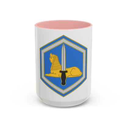 66 Military Intelligence Brigade 3 (U.S. Army) Accent Coffee Mug