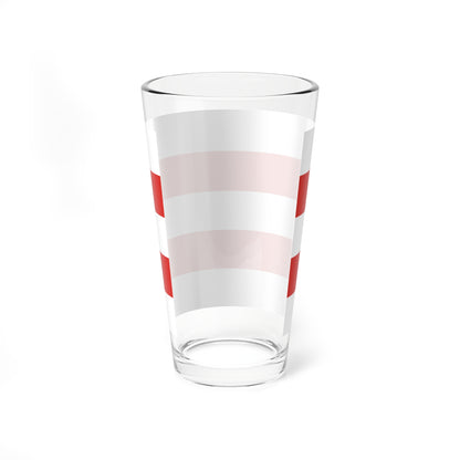 Flag of Nagyszalonta 1941 (Hungary) Pint Glass 16oz