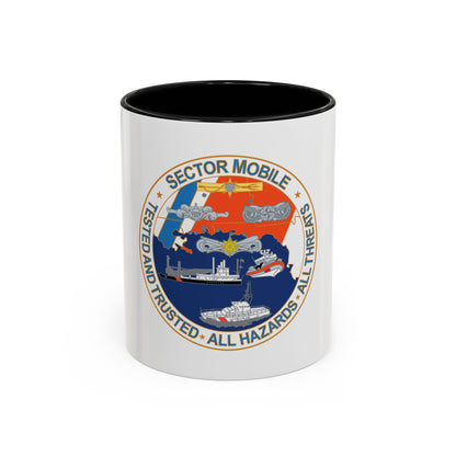 USCG Sector Mobile (U.S. Coast Guard) Accent Coffee Mug